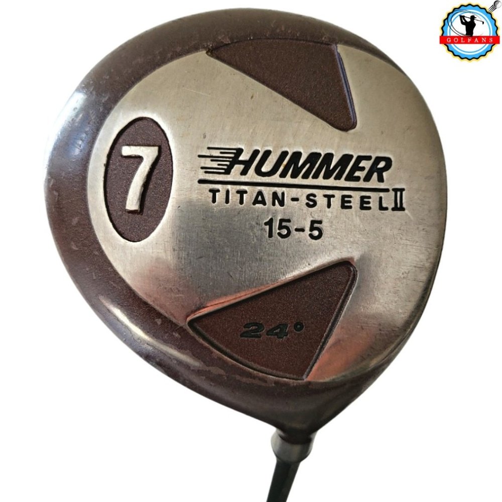 Hummer Titan Steel II 15-5 7-Wood 24° RH Graphite Shaft System 70 Stiff-Flex